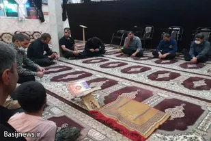 جلسه حلقه صالحین پایگاه سیدالشهداء جورقان