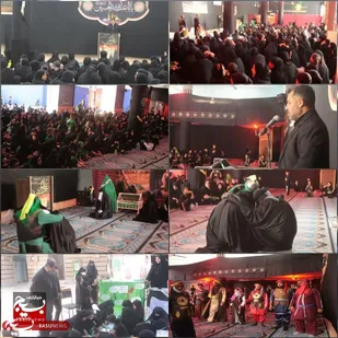 همایش شیرخوارگان حسینی در حمیدیه برگزار شد