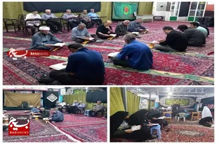 حلقه صالحین بسیجیان سرخه در بوستان سلامت برگزار شد