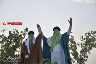 بازسازی واقعه غدیر در باغ موزه دفاع مقدس همدان
