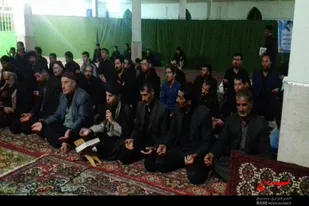 محفل انس با قرآن کریم در روستای تخت رزن