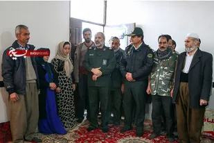 اولین اسکان دائمی خانواده های روستای کوئیک عزیز سرپل ذهاب به بهره برداری رسید