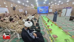 ضیافت افطاری سربازان ناحیه امام حسین به مناسبت میلاد امام حسن (ع) + تصاویر
