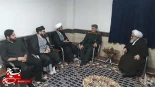جلسه هماهنگی تشیع و تدفین شهید گمنام در پایگاه مقاومت بسیج مسجد ابوطالب (ع) شرق اهواز