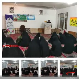 دیدار خواهران بسیجی با امام جمعه وردنجان
