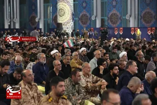 برگزاری مراسم اربعین شهدای جنایت اخیر رژیم صهیونیستی در استان البرز