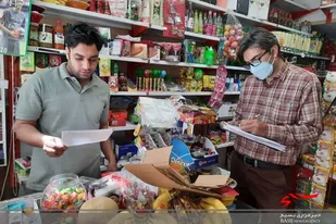 بازرسی گروه&zwnj;های جهادی طرح مشترک تنظیم بازار در دامغان