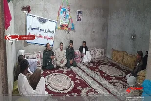 دیدار با خانواده شهدا و ادای دین به مقام والای شهید صورت گرفت