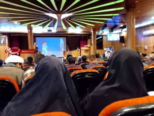 حضور بسیجیان نخبه پایگاه کوثرالنبی در همایش نخبگان