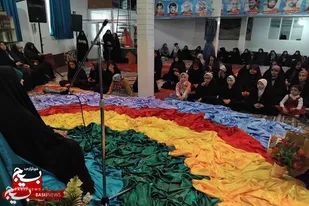 جشن میلاد حضرت زینب کبری (س) در لالجین برگزار شد