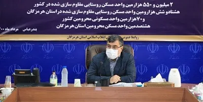 بهره برداری از 814مسکن محرومان در هرمزگان