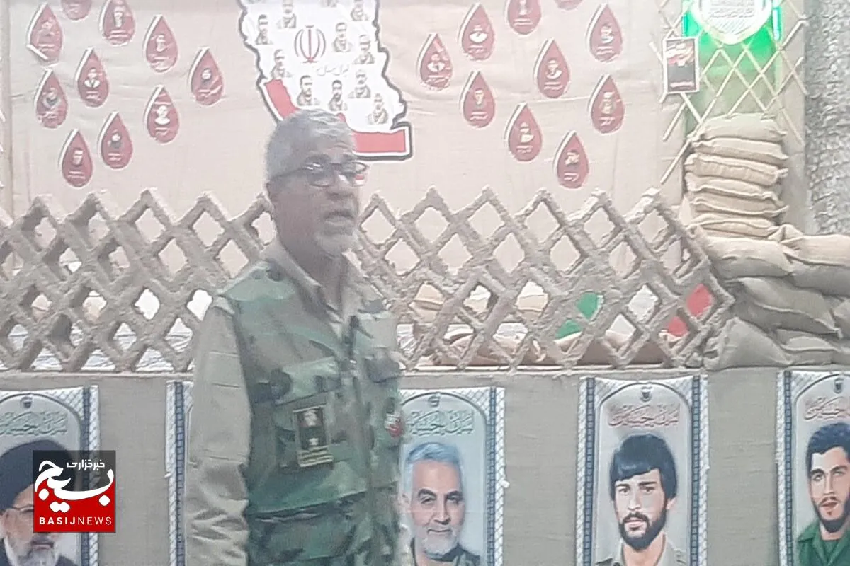 مراسم افتتاحیه راهیان نور دانش آموزی برادر شهرستان دشتی در اردوگاه مارد