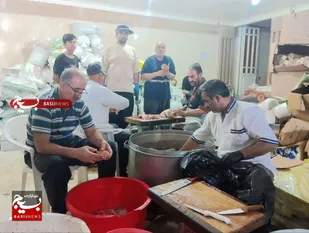 داستان دلدادگی خادمین حسینی در موکب سیدالشهدای اوقاف استان قزوین