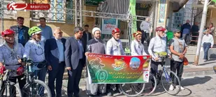 فیروزکوه میزبان دوچرخه سواران جانباز وآزاده حرم تاحرم شد