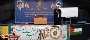 برگزاری اولین همایش نماز نیروهای مسلح شهرستان آران و بیدگل