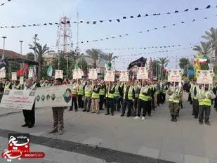 اعزام کاروان پیاده زائران گیلانی مرقد امام راحل