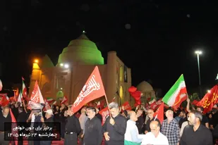 اجتماع مقتدرانه امت انقلابی دامغان