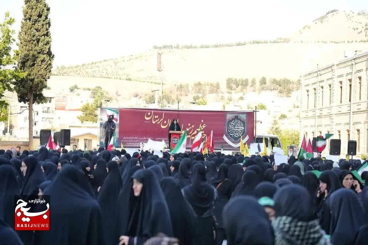 بانوان لرستانی حماسه آفریدند+فیلم