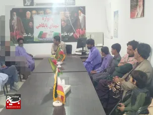 برگزاری یادواره شهدای پایگاهی در ریگ&zwnj;ملک به مناسبت دهه فجر