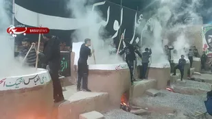 پخت حلیم نذری به مناسبت شهادت حضرت زهرا(سلام الله علیها)