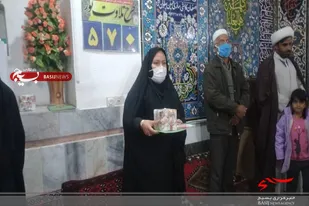 تقدیر از اعضای شورای پایگاه مقاومت قدسیه توسط حوزه حضرت خدیجه(س)زاهدان