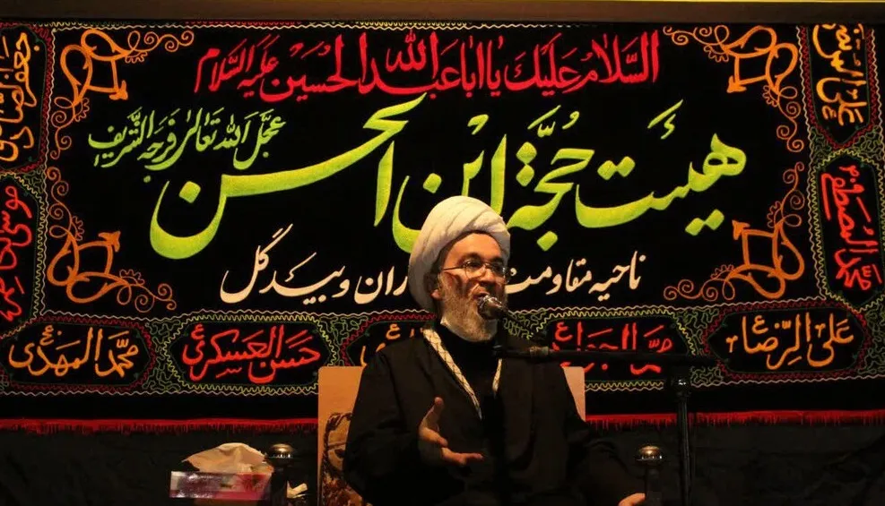 تصاویری از مراسم عزاداری دهه سوم محرم در ناحیه مقاومت بسیج آران و بیدگل