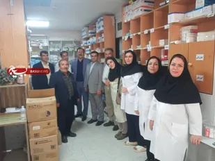 تجلیل از کارکنان بیمارستان شهید بهشتی یاسوج بمناسبت روز کارمند