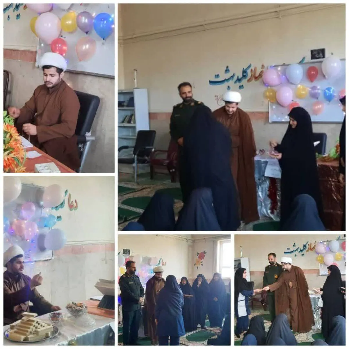 برگزاری جشن دهه فجر در دبیرستان دخترانه هاجر آقاجان