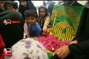 حضور خدام رضوی در شهر شنبه شهرستان دشتی