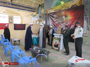 تکریم و معارفه مسئول نمایندگی ولی فقیه در ناحیه بسیج بویین میاندشت