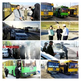 اعزام ۸ دستگاه اتوبوس کاروان زائران شهرستان فیروزکوه به مرقد مطهر امام راحل