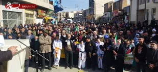 برگزاری راهپیمایی گرامیداشت یوم الله ۲۲ بهمن در فیروزکوه