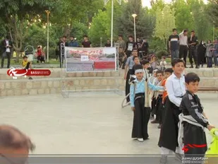 اجرای طرح بازی های بومی محلی در پارک قلمستان