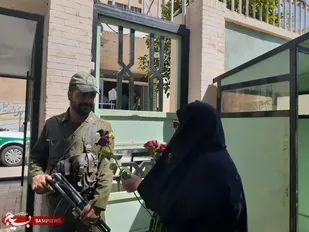 همزمان با هفته دفاع مقدس از ماموران خدوم نیروی انتظامی تقدیر شد