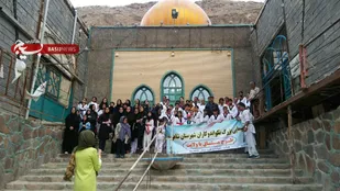 تجدید میثاق تکواندو کاران شاهرودی با آرمان ها امام و رهبری+ تصاویر