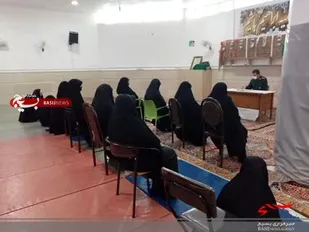 بازدید فرمانده ناحیه امام حسن مجتبی (ع) از پایگاه حکیمه خاتون
