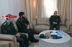 دیدار سردار حسن پور با سرتیپ پاسدار حسن شاهوار پور