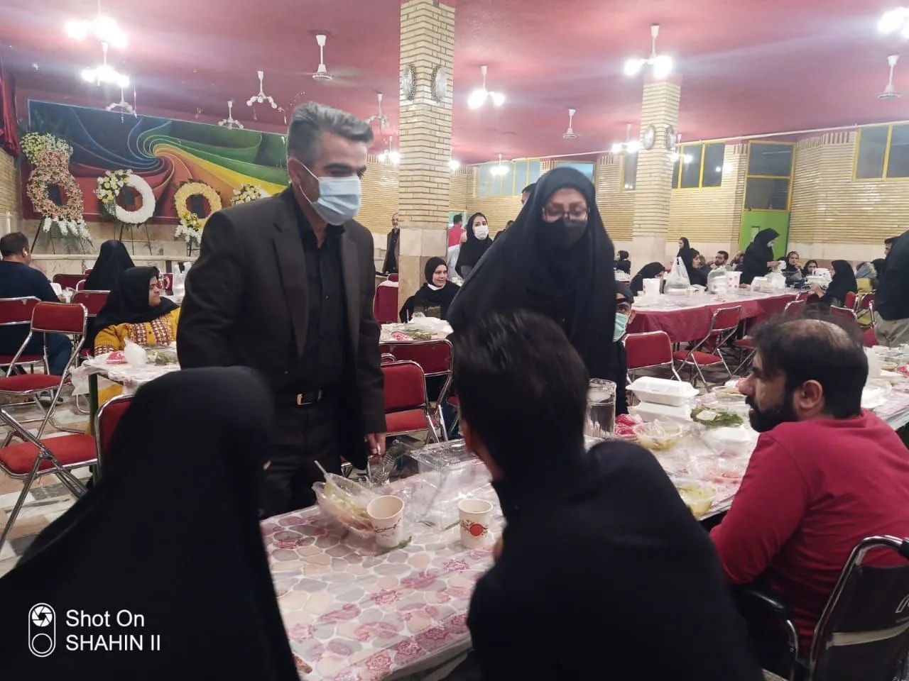 ضیافت افطاری توان‌یابان مرکز حضرت موسی‌ بن جعفر(ع) در پیشوا