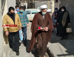 همدلی عوامل قرارگاه جامع خانواده مسجد داود قلی، با محرومان و همنوعان نیازمند در سال نو