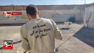 فعالیت جهادی گروه شهید وفایی&zwnj;زاده در روستای قلعه چم