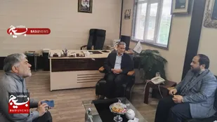 دیدار مسئول سازمان بسیج ادارات و کارمندان سپاه استان،  با معاون سیاسی و امنیتی استانداری البرز