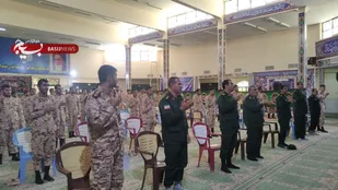 مراسم عزاداری ماه محرم در تیپ 48 فتح برگزار شد +( تصاویر)