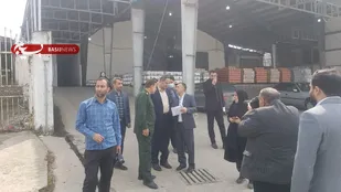 بازدید مسئول سازمان بسیج کارگران و کارخانجات کشور از کارخانه دلوسه