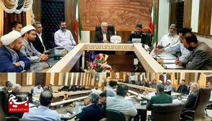جلسه هماهنگی راهیان نور دانش‌آموزی در عباس‌آباد