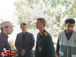 بازدید از اردوی جهادی بسیج دانشجویی در بخش ارمند