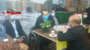 برپایی میز خدمت در محله اسلامی مهدیه شاهرود+ تصاویر
