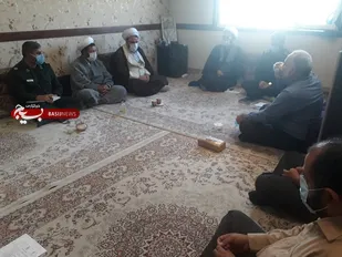 جلسه هم اندیشی برنامه های هفته دفاع مقدس در ناحیه مقاومت بسیج حضرت مهدی موعود(عج)