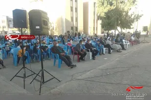 در مراسم جنگ شادی از بسیجیان نمونه تقدیر شد