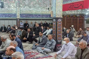دیدار فرماندار&nbsp;و روسای ادارات نهاوند با امام جمعه شهرستان
