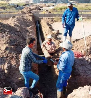 &nbsp;اجرای هشت کیلومتر شبکه آب آشامیدنی در باغ عمران اقبالیه